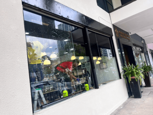 TINTED SOLAR TINT FILM SUNWAY MENTARI